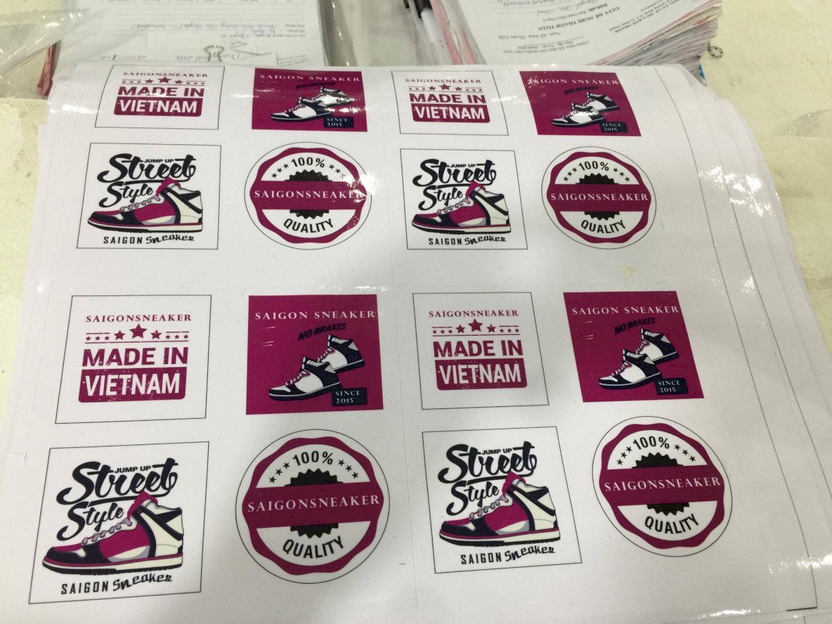 In decal sticker