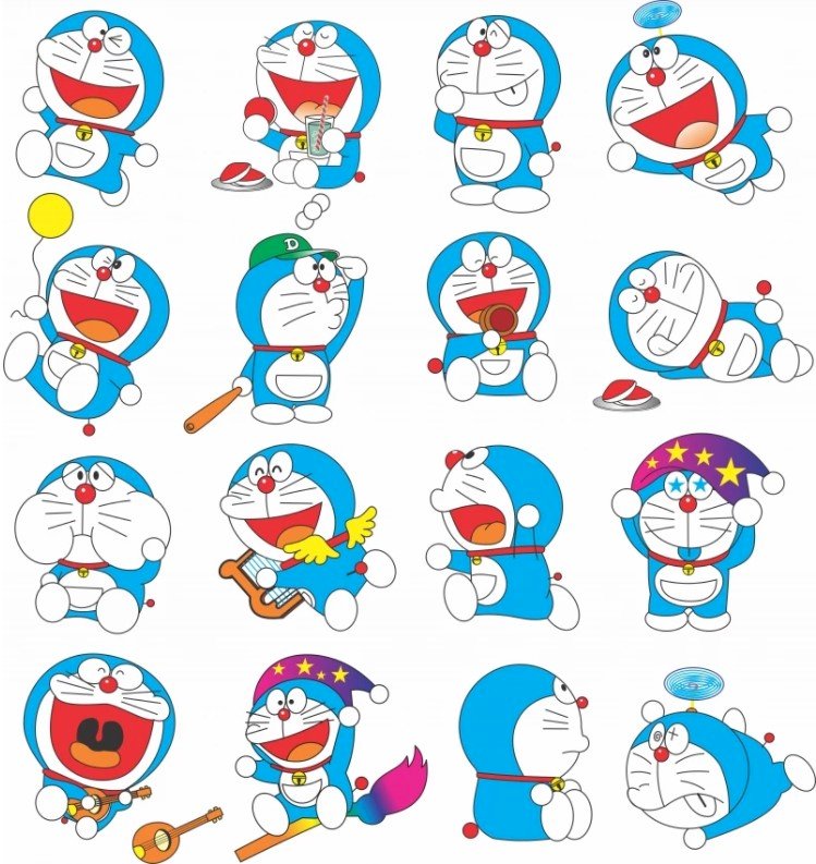 6 cách dạy bé vẽ Doraemon cực đơn giản các bước  ảnh minh họa
