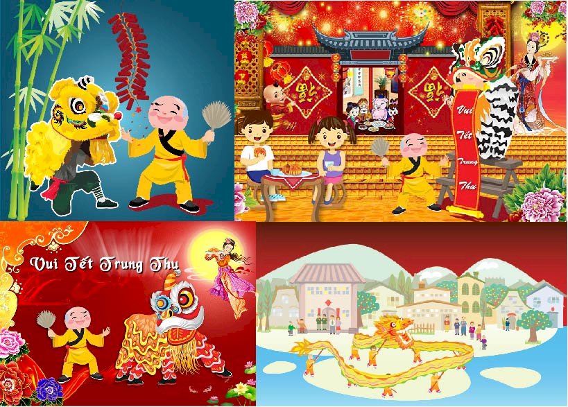 Download free vector Trung Thu Tết cổ truyền Việt Nam đẹp mới nhất file CDR, SVG, AI, JPG, PDF, EPS, PNG