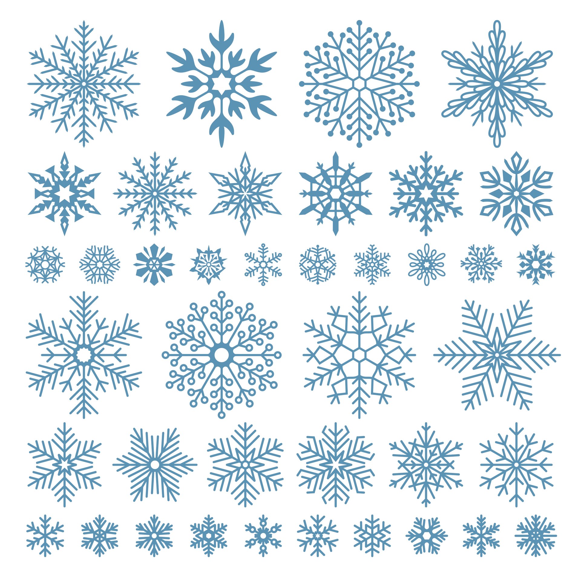 Bông tuyết: Hãy thưởng thức hình ảnh diệu kỳ về những bông tuyết độc đáo và đẹp mắt, mỗi bông tuyết đều có hình dáng và hoa văn riêng biệt khiến bạn không thể rời mắt.