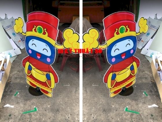 In standee mô hình trang trí - standee mô hình quảng cáo 