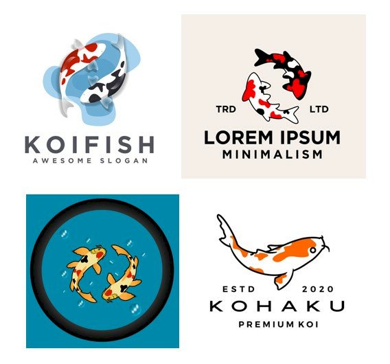 Logo cá Koi chibi - Cá Koi được xem là biểu tượng may mắn trong văn hóa Nhật Bản, và với thiết kế logo mới của chúng tôi, bạn sẽ sở hữu một logo đáng yêu với hình ảnh cá Koi hóa chú bội phong chibi. Logo mới của chúng tôi đảm bảo sẽ giúp cho thương hiệu của bạn nổi bật hơn và mang lại may mắn cho doanh nghiệp của bạn.