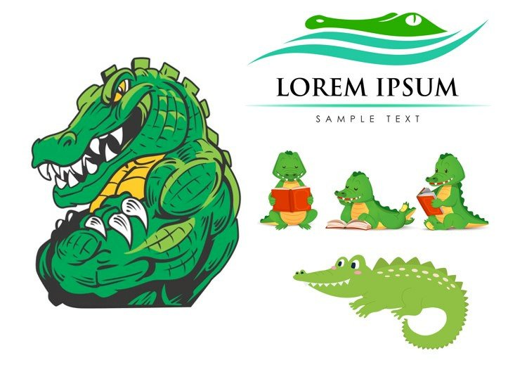 Tải logo cá sấu file SVG, AI, EPS, PNG, JPG, PDF