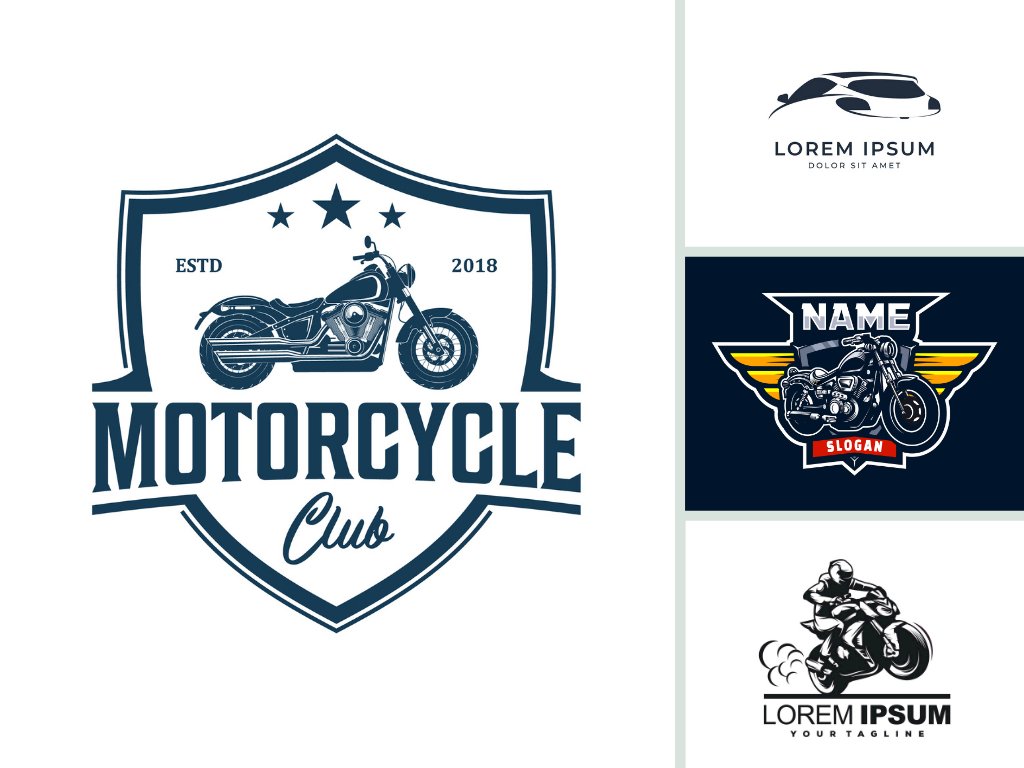 Tải Mẫu Logo Club Xe Đẹp File Vector Ai, Eps, Jpg, Svg, Pdf