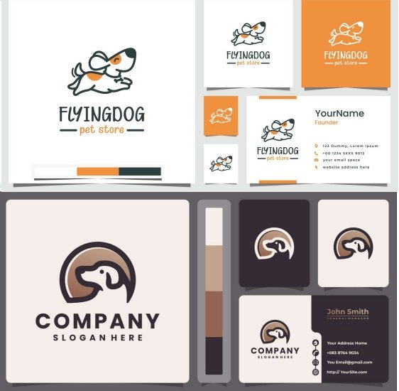 Tải logo con chó đẹp file Vector, AI, EPS, SVG, PNG miễn phí