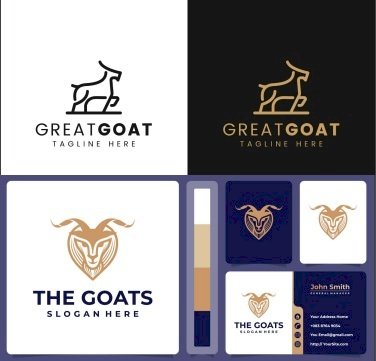 Tải logo con dê đẹp file Vector, AI, EPS, SVG, PNG miễn phí