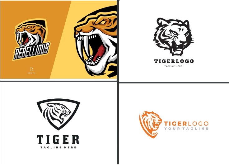 Tải logo con hổ đẹp file Vector, AI, EPS, SVG, PNG miễn phí