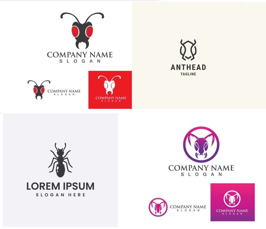 Tải logo con kiến đẹp file Vector, AI, EPS, SVG, PNG miễn phí