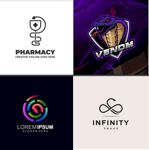 Tải logo con rắn đẹp file Vector, AI, EPS, SVG, PNG miễn phí