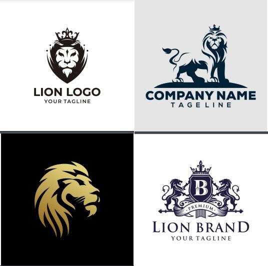 Tải logo con sư tử đẹp file Vector, AI, EPS, SVG, PNG miễn phí