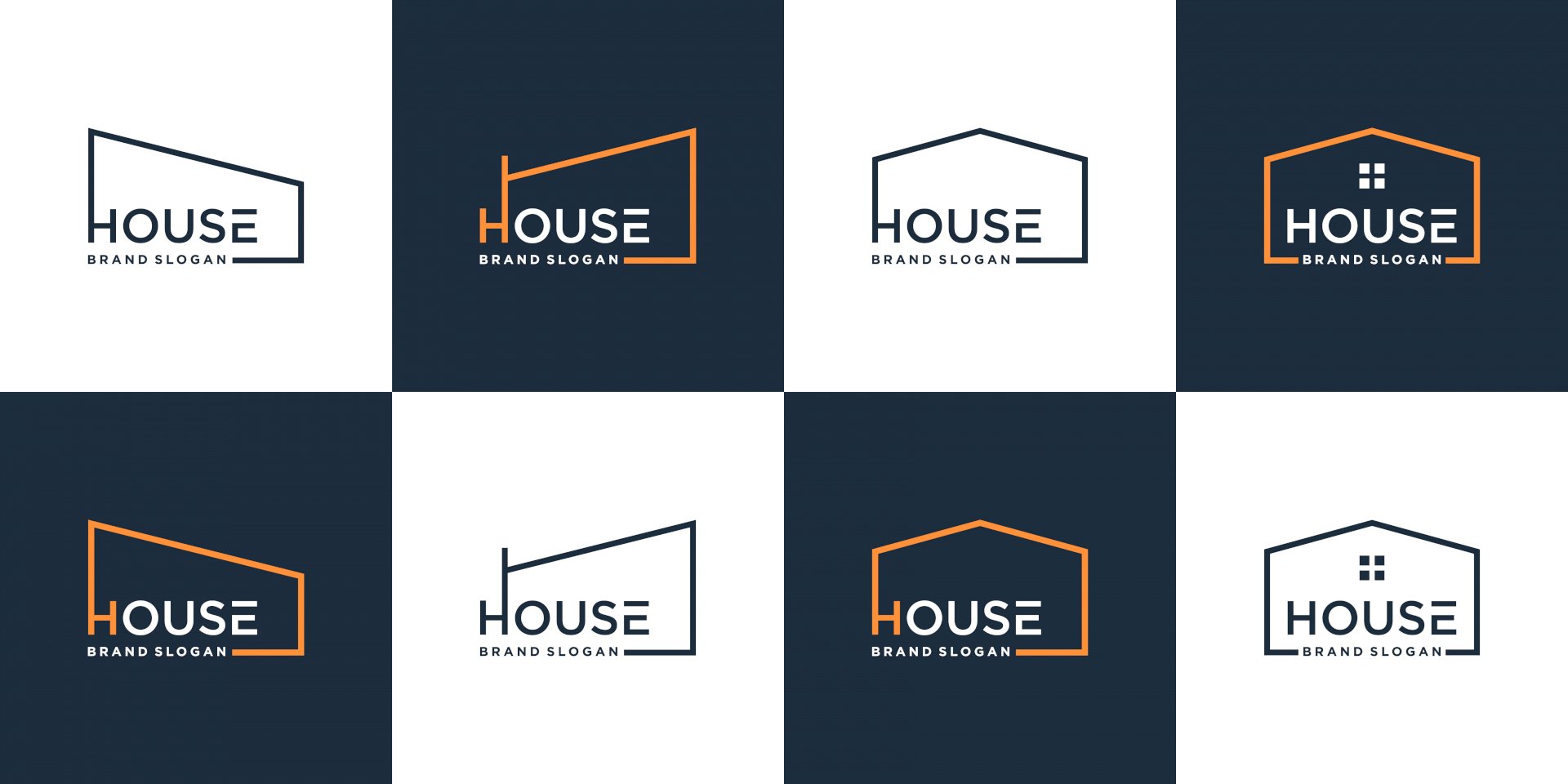 Tải mẫu logo công ty bất động sản file vector AI, EPS, JPEG, PNG, SVG