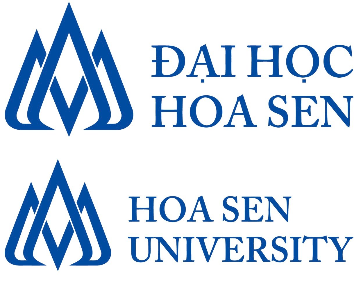 Logo đại học Hoa Sen có bao nhiêu phiên bản và cách phân biệt giữa chúng?
