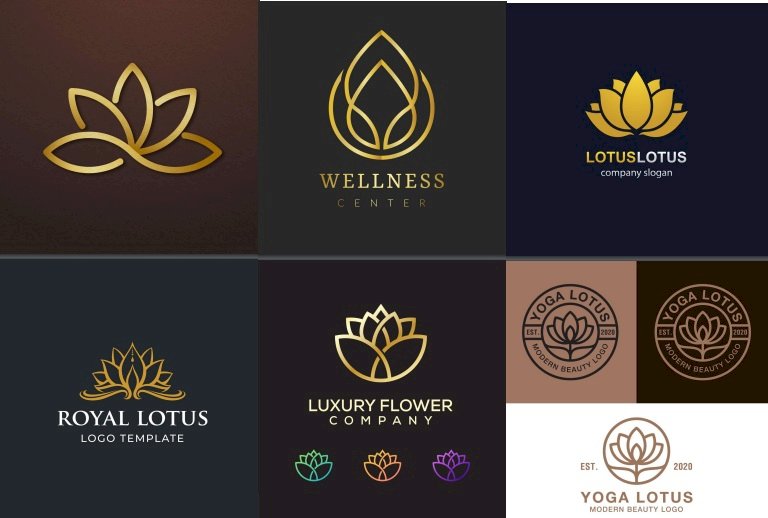 Tải logo hoa sen Phật giáo Vector, AI, EPS, SVG, PNG miễn phí