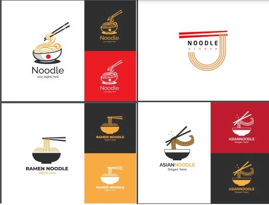 Thiết kế logo phở đẹp chuyên nghiệp cho nhà hàng, quán ăn