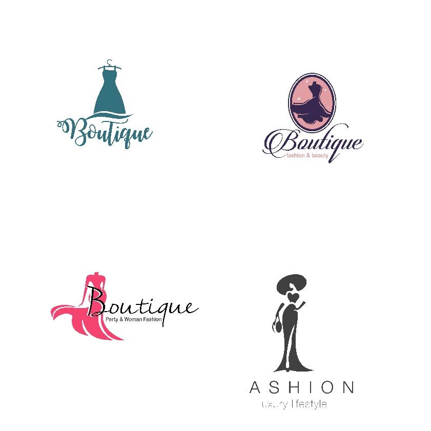 Những kiểu Logo cửa hàng ăn mặc quần áo rất đẹp nhất