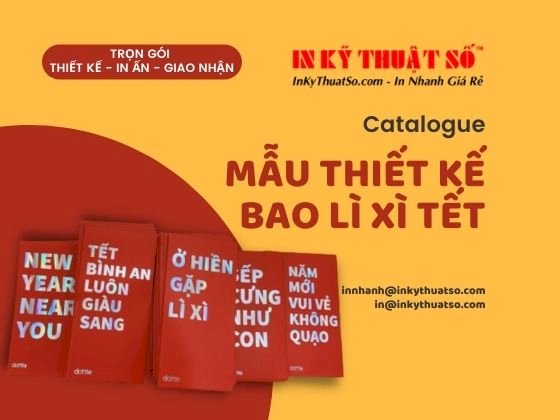 Mẫu bao lì xì đẹp 2024 - thiết kế bao lì xì độc đáo, mẫu sẵn in ngay