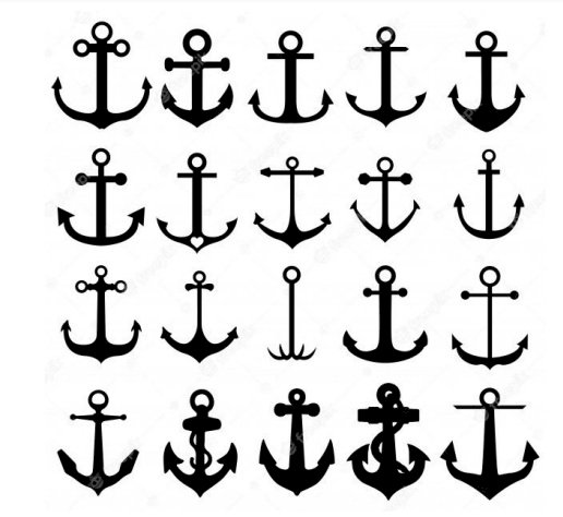 Tải mỏ neo vector đẹp file AI, EPS, SVG, PSD, PNG miễn phí