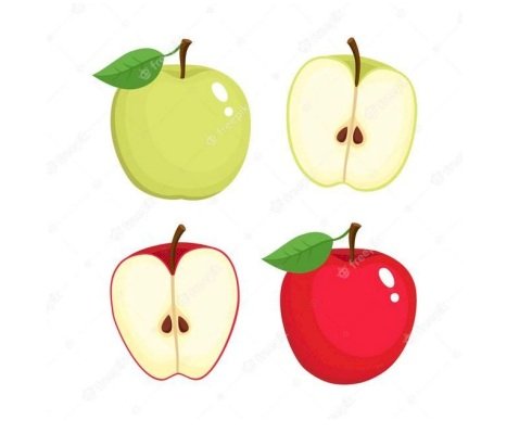 Tải quả táo vector đẹp file AI, EPS, SVG, PSD, PNG miễn phí