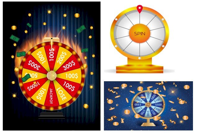 Tải vòng quay may mắn vector đẹp file AI, EPS, SVG, PSD, PNG, JPG/JPEG miễn phí