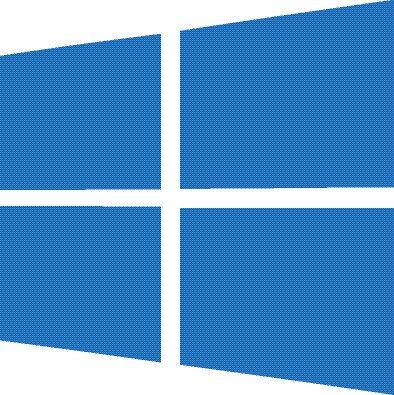 Mẫu icon win 10 đẹp file vector AI, EPS, PSD