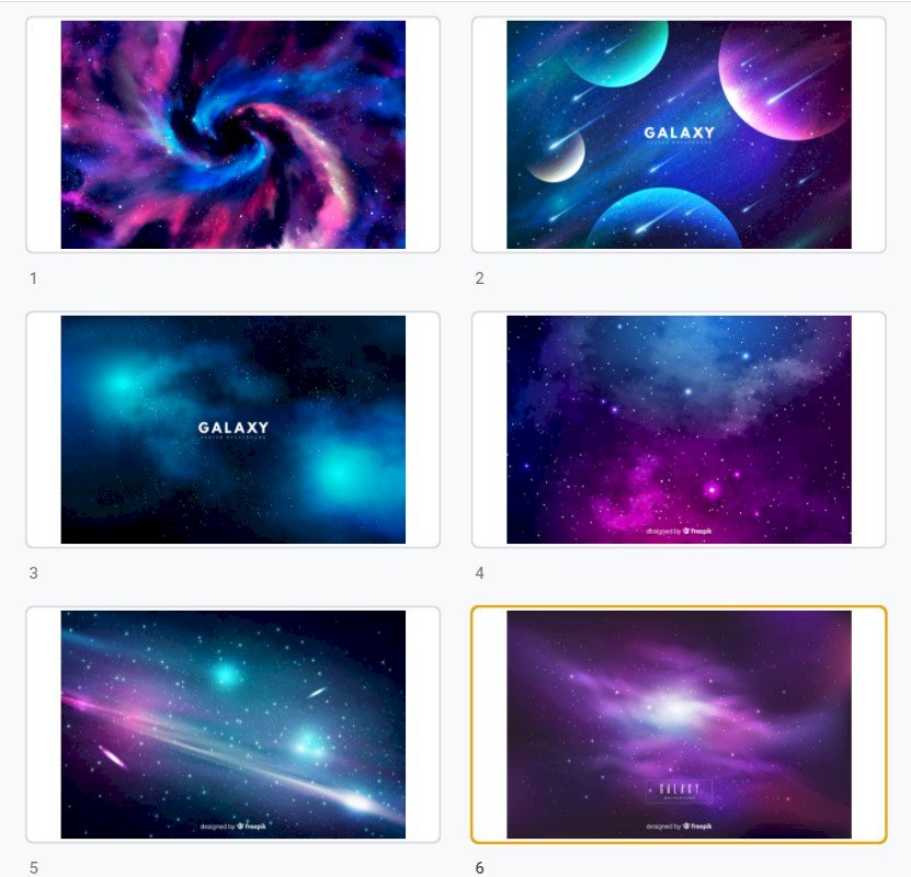 Background vũ trụ file PSD hình ảnh chất lượng cao, kích thước lớn