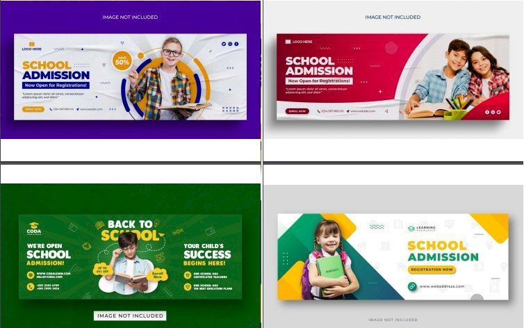 Mẫu banner giáo dục đẹp file Vectors, AI, EPS, PSD tải miễn phí