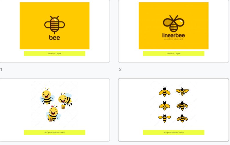 Tải mẫu icon ong vàng file vector AI, EPS, SVG, PNG đẹp miễn phí