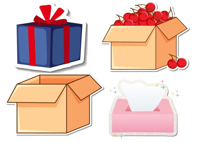 Top 100 mẫu hộp sticker cute, dễ thương, chất, ngầu file PNG, Vector