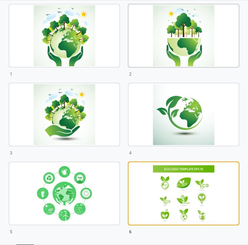Tải mẫu icon bảo vệ môi trường đẹp, chất, độc đáo file vector AI, EPS, PSD