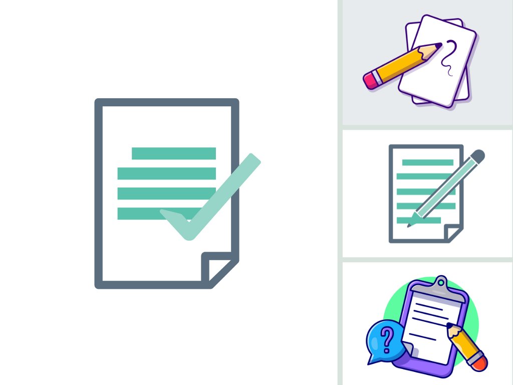 Mẫu icon ghi chú file vector AI, EPS, PSD