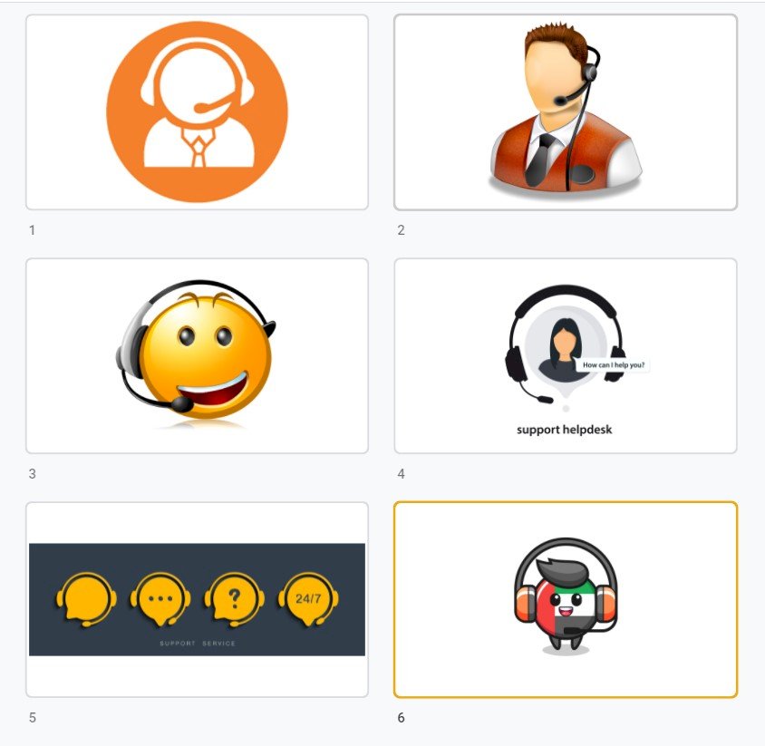 Tải mẫu icon hỗ trợ trực tuyến đẹp, chất, độc đáo file vector AI, EPS, PSD