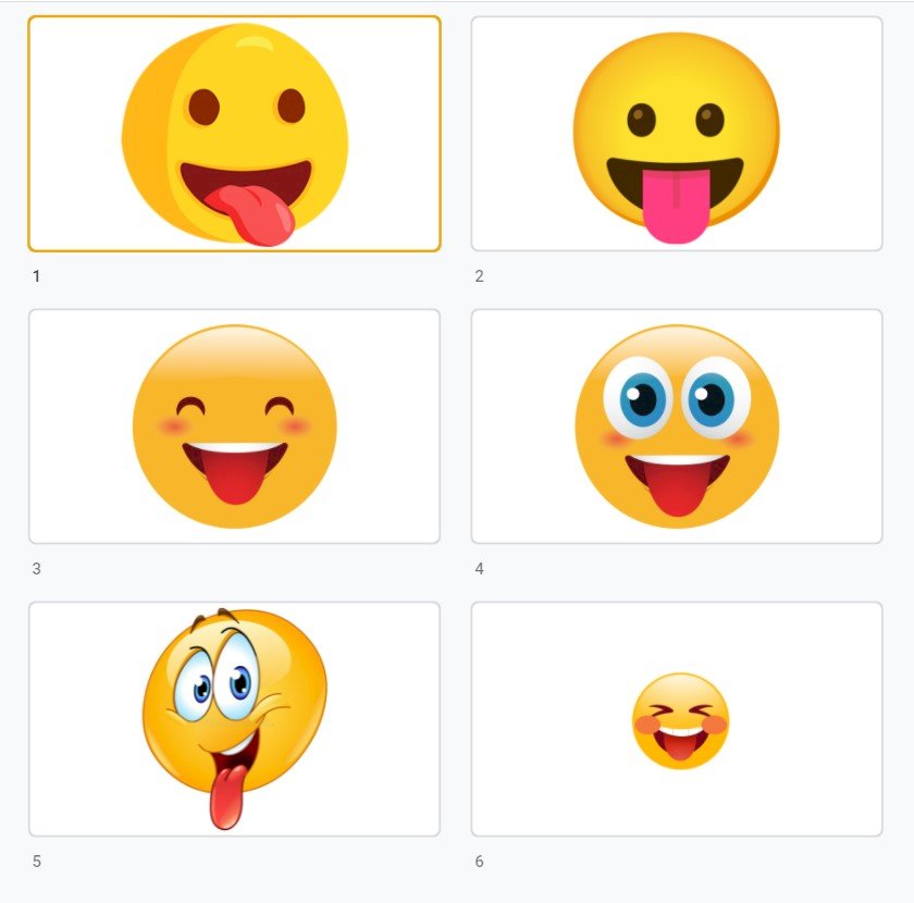 Tải mẫu icon lè lưỡi đẹp, chất, độc đáo file vector AI, EPS, PSD