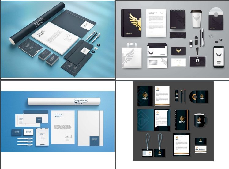 Mẫu mockup bộ nhận diện thương hiệu đẹp file Vectors, AI, EPS, …