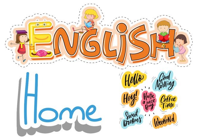 Top 100 mẫu sticker chữ cute, dễ thương, chất, ngầu file PNG, Vector