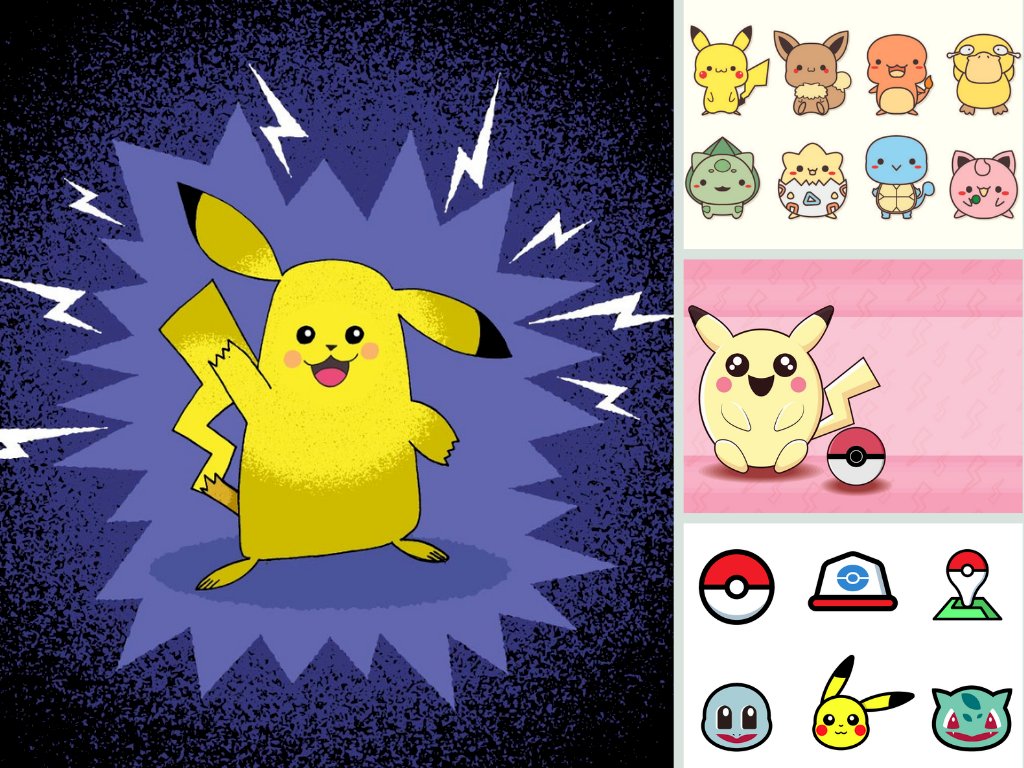 Top 100 mẫu sticker Pokemon cute, dễ thương, chất, ngầu file PNG, Vector