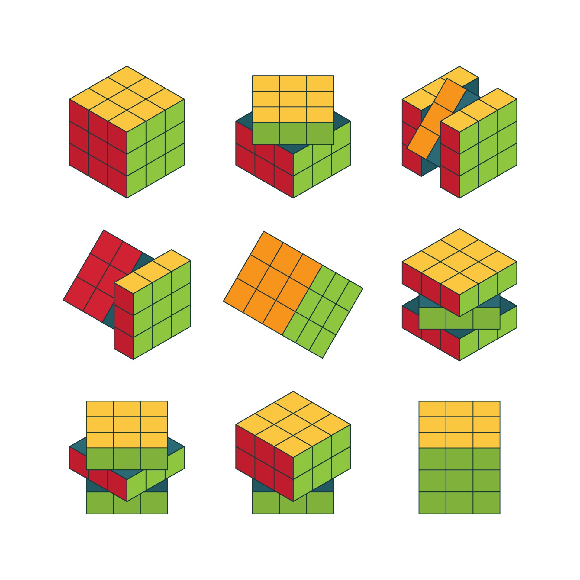 Khối Lập Phương Rubik Của  Miễn Phí vector hình ảnh trên Pixabay