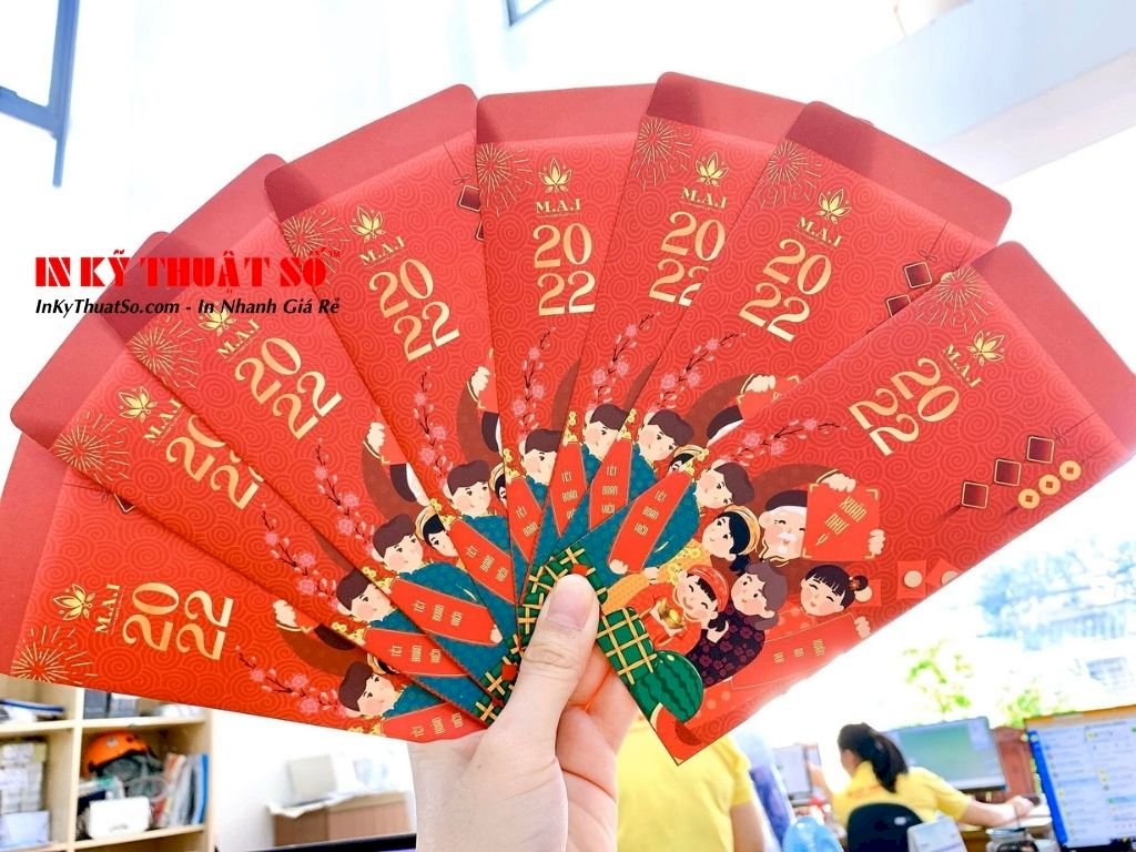 Báo giá in bao lì xì cho shop, công ty, doanh nghiệp, hội nhóm, cá nhân TPHCM - Ảnh: 1