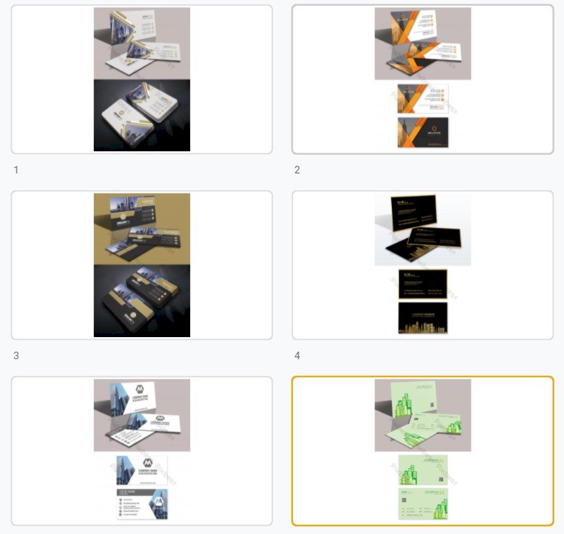 Mẫu card visit bất động sản đẹp file Vectors, AI, EPS, PSD tải miễn phí