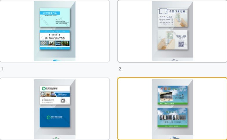 Mẫu card visit nhôm kính file Vectors, AI, EPS, PSD tải miễn phí