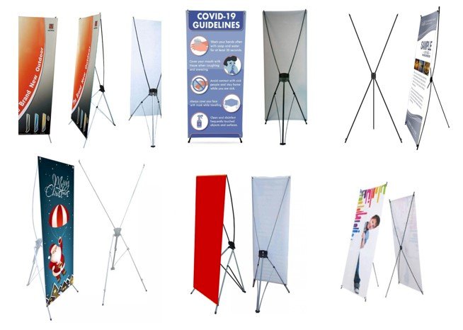 Standee chữ X là gì? Giá bao nhiêu? Mua ở đâu tại TPHCM?
