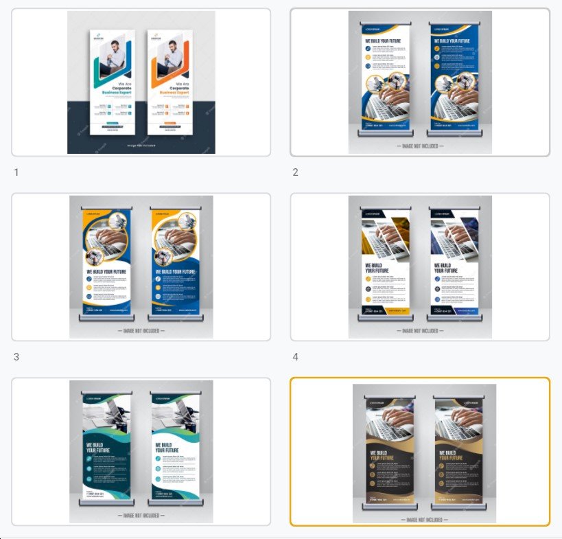 Mẫu standee tuyển dụng đẹp file Vectors, AI, EPS, PSD tải miễn phí