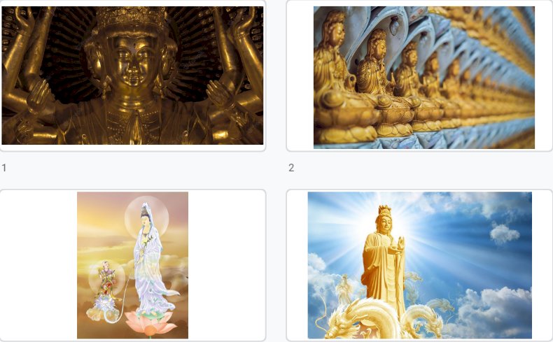 Ảnh Quán Thế Âm Bồ Tát chất lượng cao file vector AI, EPS, PSD đẹp, miễn phí