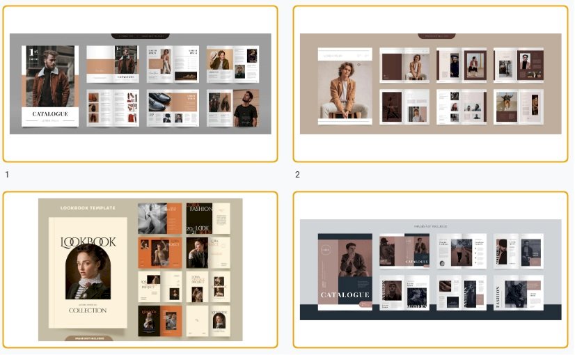 Tải mẫu catalogue thời trang file AI, EPS, PSD, PDF đẹp miễn phí