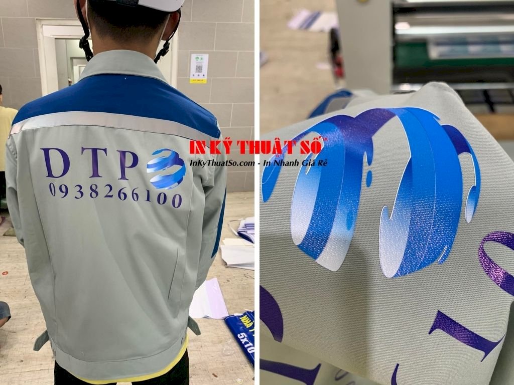 In Decal chuyển nhiệt ép áo - decal nhiệt in áo đồng phục bảo hộ lao động