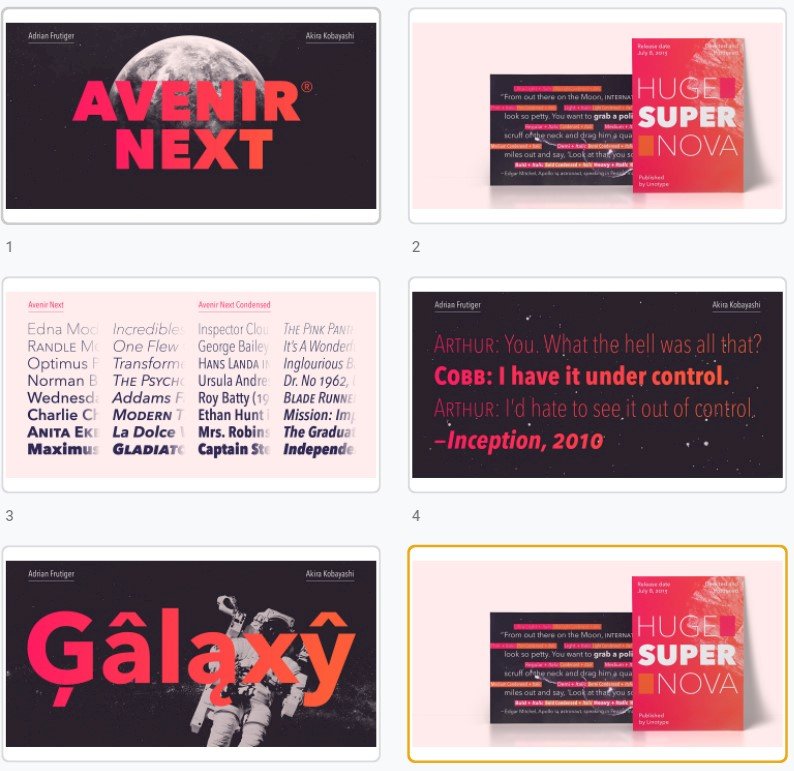 Tổng hợp bộ mẫu font Avenir việt hóa full đẹp miễn phí