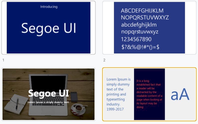 Tổng hợp bộ mẫu font Segoe UI tiếng việt đẹp miễn phí