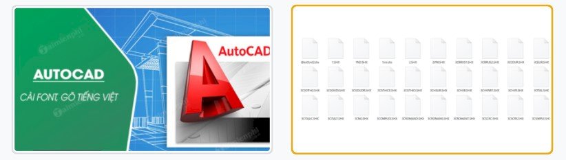 Tổng hợp bộ mẫu font tiếng việt Autocad đẹp miễn phí