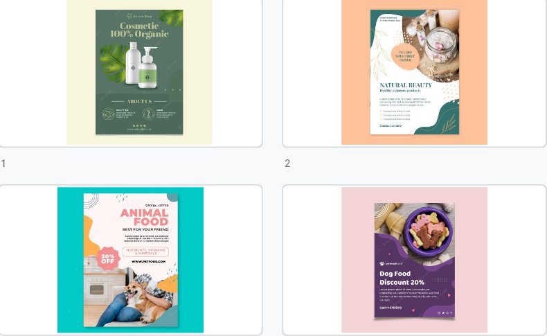 Mẫu tờ rơi sản phẩm file vector AI, EPS, PSD đẹp, miễn phí