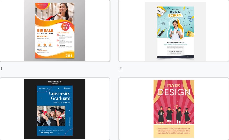 Mẫu tờ rơi tuyển sinh Đại Học file vector AI, EPS, PSD đẹp, miễn phí