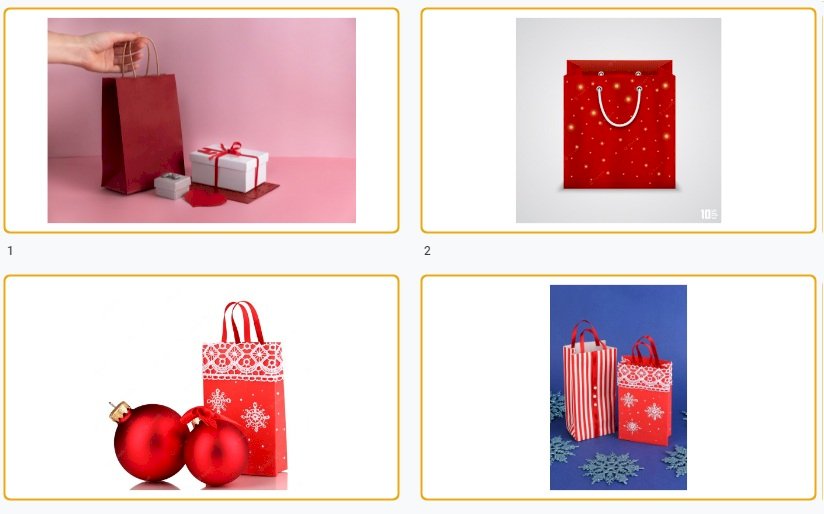 Tải mẫu túi giấy đựng quà tết file AI, EPS, PSD, PDF đẹp miễn phí